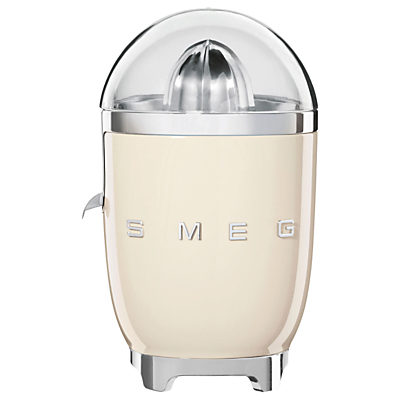 Smeg CJF01CRUK Retro Citrus Juicer, Cream